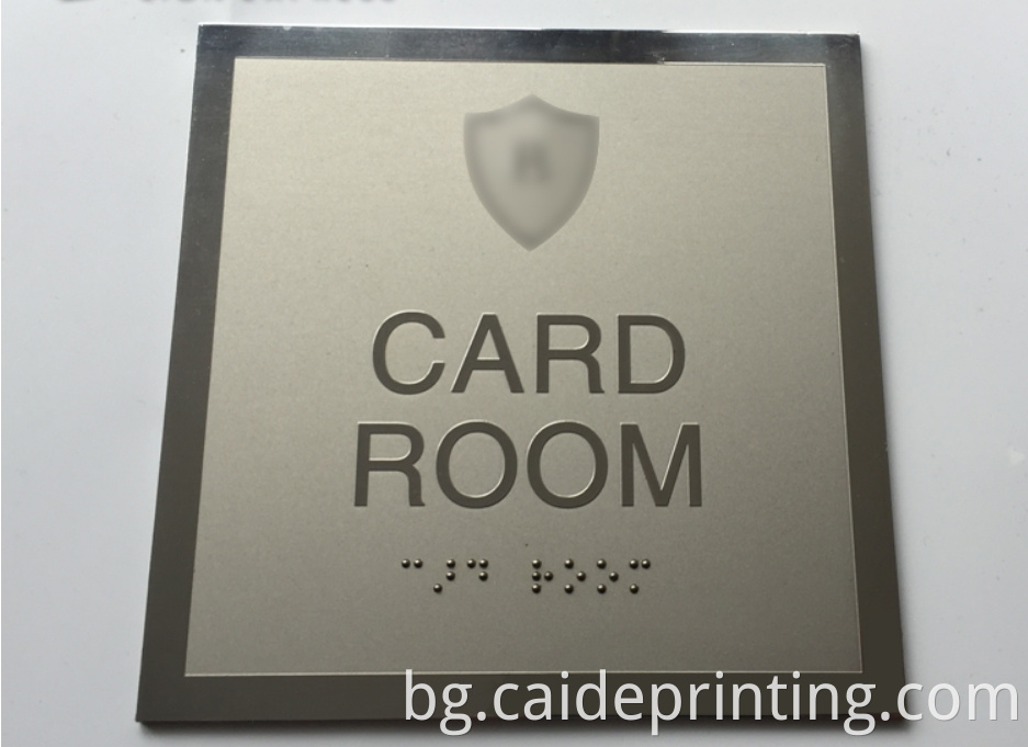 braille card